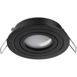 Светильник встраиваемый поворотный Novotech Morus 371018 черный IP20 GU10 50W 220-240V