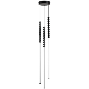 Подвесной светильник Odeon Light Monella 7149/33L черный/акрил/металл IP20 LED 32W 2200Лм 3500K 300° 220V