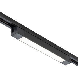 Трековый светильник однофазный Escada 20001 20001TRU/01LED SBK 20Вт, металл/акрил, черный матовый
