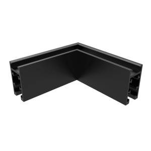 Соединитель для магнитного накладного шинопровода угловой Crystal Lux UX5 CLT 0.216 04 BL