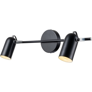 Спот Escada Marco 696/2A 2x40Вт E14, металл, чёрный