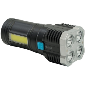 Фонарь ручной с аккумулятором USB Feron TH2409 48789