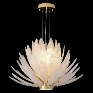 CRYSTAL LUX Люстра ARTICHOKE SP8+1 GOLD