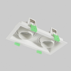 Светильник встраиваемый Crystal Lux CLT 069C2 WH