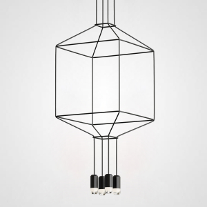 Подвесной светильник Via Wireflow polyhedral 0311 Pendan Light