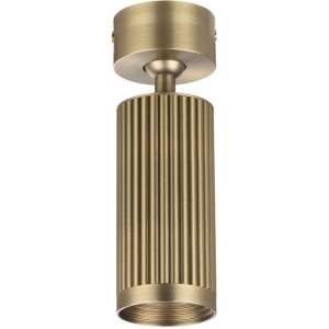 Потолочный спот поворотный на 360 Odeon Light Manchester 7013/1C металл/латунь LED GU10 10W 220V