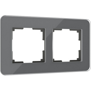 Рамка из стекла на поста графит (a057879) Werkel Elite W0022440