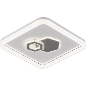 Потолочный светильник с пультом светодиодный White/Grey Escada Zodiac 10219/SG LED