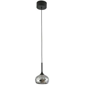 Подвесной светильник Newport Zara 7241/S mat.black smokey