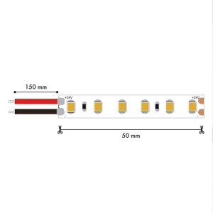 Лента светодиодная, 5M, SMD2835, 4.8W/m, 4000K, IP20 Favourite 2001-40520
