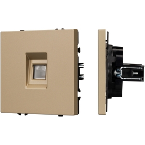 Механизм компьютерной розетки SCT-NOBE-MPC1-SFPL-GD (RJ-45, CAT6) (Arlight) 054306