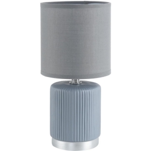 Настольная лампа Lumion Kaisa 8177/1T серый, керамика/текстиль E14 1*40W 220V