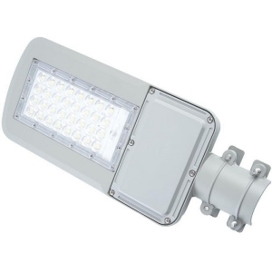 Светодиодный уличный консольный светильник Feron SP3040 50W 5000K 230V, серый