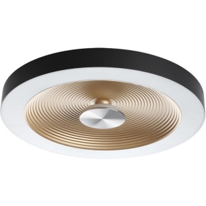 Потолочный светильник Sonex Quantum 7753/25L пластик/белый/черный/золотой LED 25Вт 4000K D400 IP54