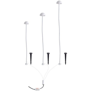Грунтовый светильник светодиодный в форме гриба IP65 Arte Lamp Motus A1081PA-3WH