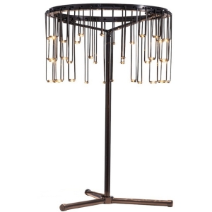 Интерьерная настольная лампа светодиодная Delight Collection MD23001008 MT23001008-1A black