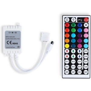 Контроллер Ambrella Illumination GS11251 для светодиодных лент RGB с инфракрасным пультом 6A 12V 72W/ 24V 144W