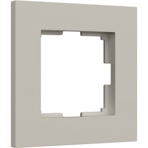 Рамка на 1 пост Slab (дымчатый софт) Werkel W0012917 (a071622)