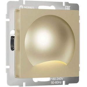 Встраиваемая LED подсветка МУН (шампань) W1154411