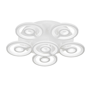 Потолочная светодиодная люстра Vitaluce V5257/6PL кольцо