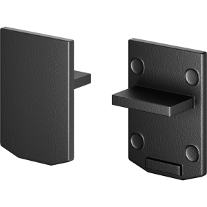 Заглушка для шинопровода, 2 шт Maytoni Accessories for tracks Levity TRA184EC-1B