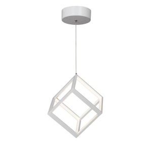 Подвесной светильник LED Vitaluce V4619-0/1S форма куба