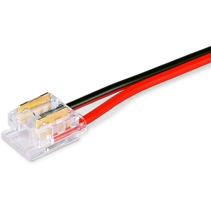 Соединитель гибкий двухсторонний COB 12/24V для лент 8/10mm (2 конт.) (10шт) Ambrella Illumination GS7895