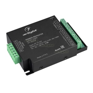 Усилитель SMART-RGBW (12-24V, 4x8A) (IP20 Металл) 028298