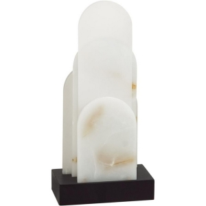 Настольная лампа Odeon Light Foros 5438/12TL черный/металл/смола под алебастр /акрил LED 12W 3000K