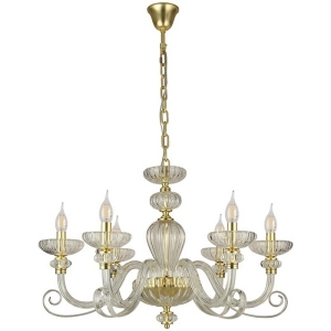 Подвесная люстра Newport Annette 8626/C mat.soft gold clear
