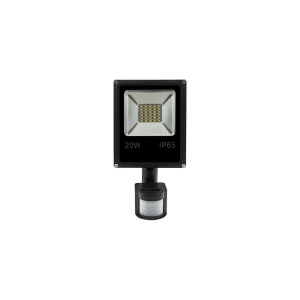 Прожектор уличный светодиодный с датчиком движения IP65 SWG FL-SMD-20-CW-S