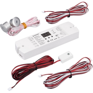 INTELLIGENT ARLIGHT Контроллер лестничный SMART-SPI-302-82-2G-SH-PS-SUF (12-24V, TUYA Wi-Fi, 2.4G) (IARL, IP20 Пластик, 5 лет)