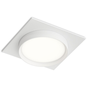 Встраиваемый светильник Denkirs Ratio DK-DH2001-WH GX53 15 Вт LED белый алюминий акрил