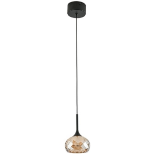 Подвесной светильник Newport Zara 7241/S mat.black amber