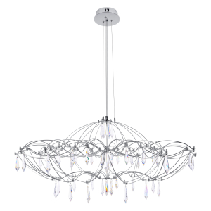 10586/900 Silver Asfour Подвесной светильник LOFT IT Mira