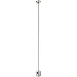 Крепление потолочное Long 700мм с прямым коннектором питания Flarity платина Maytoni Accessories for tracks Flarity TRA159C-IPC1-PT (159-9235)
