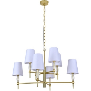 Подвесная люстра Newport Chelsy 4378/C mat.gold