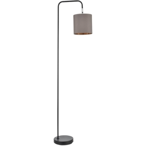 Торшер Lumion Elsa 8037/1F черный/серый/золотой, металл/текстиль Е27 60W 220V