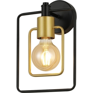 Бра Escada Interval 1165/1A 1x40Вт E27, металл, черный/золото
