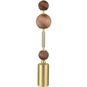 Настольная лампа Odeon Light Callisto 5457/4TL светлая сатин.латунь/белый/бежевый/коричневый/металл/стекло LED x 4W 2500K
