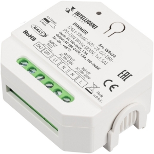 Диммер INTELLIGENT ARLIGHT DALI-TRIAC-601-72-D2-DRI-PS-DIN White (230V, 1x1.5A) (IARL, IP20 Пластик) 050433