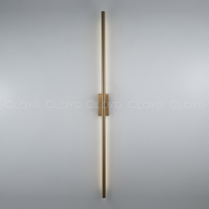 Бра Cloyd LINEAS-D W1 / выс. 100 см- 3000K - латунь (арт.20863)