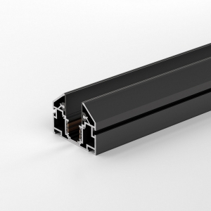 Шинопровод в натяжной потолок с декоративными вставками черный 2м Elektrostandard Slim Magnetic 85204/00