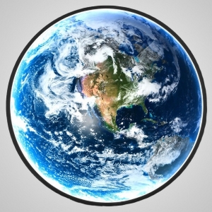 Настенный светильник Cosmos Earth D90 Imperiumloft Cosmos-Earth01 (208937-23)