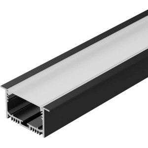Профиль SL-LINIA62-F-2000 BLACK (BY) (Arlight, Алюминий) 062590