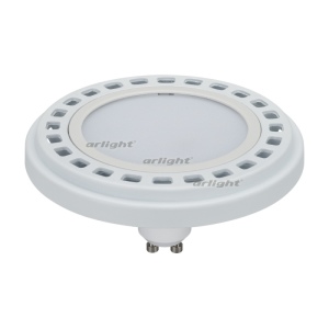 Лампа AR111-UNIT-GU10-15W-DIM Day4000 (WH, 120 deg, 230V) (Металл) 025624
