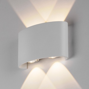 Архитектурная светодиодная подсветка 1555 TECHNO LED TWINKY DOUBLE серый
