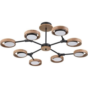 Потолочная светодиодная люстра с пультом управления на штанге Arte Lamp Signora A2454PL-8BK