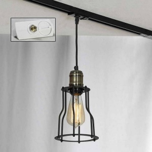Трековый светильник однофазный 220V Track Lights LSP-9610-TAW