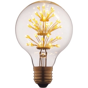 Светодиодная ретро лампочка Эдисона груша E27 3W G8047LED